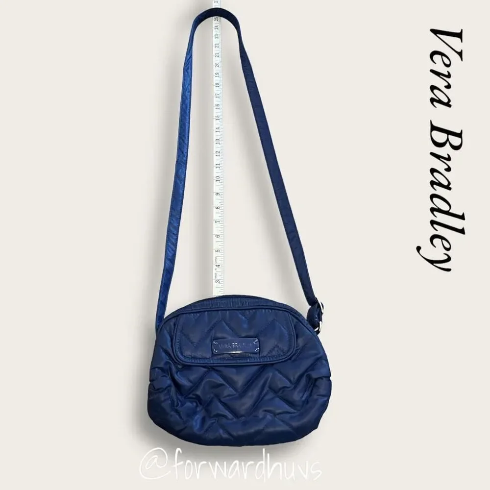 Vera Bradley Blue Quilted Crossbody Bag - Stylish and Practical